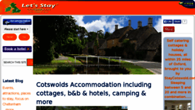 What Cotswolds-stay.co.uk website looked like in 2015 (8 years ago)