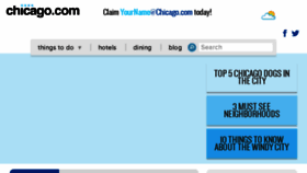What Centerstagechicago.com website looked like in 2015 (8 years ago)