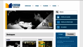 What Cefsa.com.br website looked like in 2015 (8 years ago)