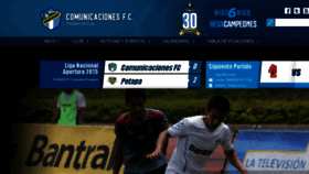 What Comunicacionesfc.com website looked like in 2015 (8 years ago)