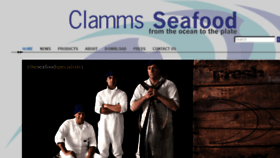 What Clamms.com.au website looked like in 2015 (8 years ago)