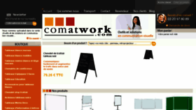 What Comatwork.com website looked like in 2015 (8 years ago)
