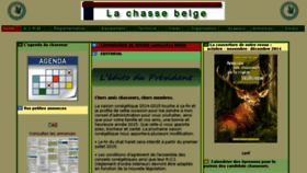 What Chasseacrw.be website looked like in 2015 (8 years ago)