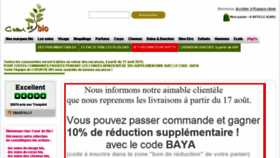 What Coeur-de-bio.com website looked like in 2015 (8 years ago)