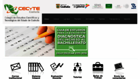 What Cecytec.mx website looked like in 2015 (8 years ago)