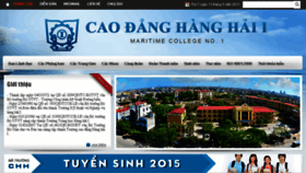 What Cdhh.edu.vn website looked like in 2015 (8 years ago)