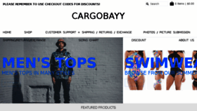 What Cargobayy.net website looked like in 2015 (8 years ago)