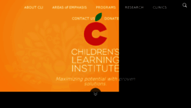 What Childrenslearninginstitute.org website looked like in 2015 (8 years ago)