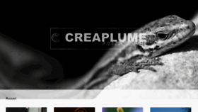 What Creaplume.net website looked like in 2015 (8 years ago)