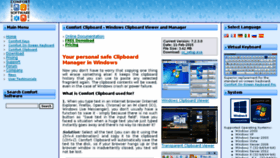 What Clipboard-manager.com website looked like in 2015 (8 years ago)