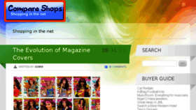 What Compareshops.net website looked like in 2015 (8 years ago)
