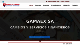 What Cambiosgamaex.cl website looked like in 2015 (8 years ago)