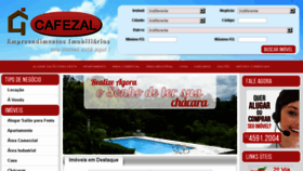 What Cafezalimoveis.com.br website looked like in 2015 (8 years ago)