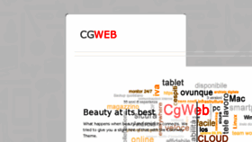 What Cgweb.it website looked like in 2015 (8 years ago)