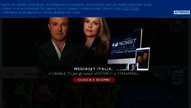 What Canale5.com website looked like in 2015 (8 years ago)