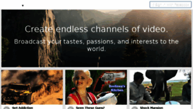 What Churn.tv website looked like in 2015 (10 years ago)