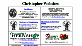 What Christopherwebsites.com website looked like in 2015 (8 years ago)