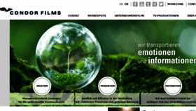 What Condorfilms.com website looked like in 2015 (8 years ago)