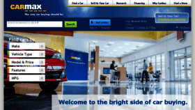 What Carmax.com website looked like in 2015 (8 years ago)