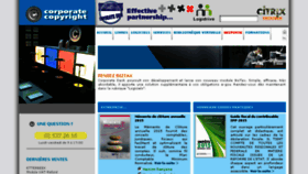 What Corporate.be website looked like in 2015 (8 years ago)