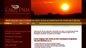 What Carpediemweert.nl website looked like in 2015 (8 years ago)