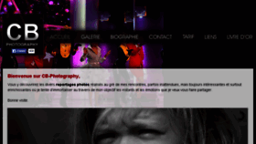 What Cbphotography.be website looked like in 2015 (11 years ago)