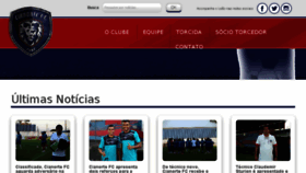 What Cianortefc.com.br website looked like in 2015 (8 years ago)