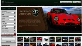 What Classiccars.co.uk website looked like in 2015 (8 years ago)