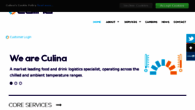 What Culinalogistics.co.uk website looked like in 2015 (8 years ago)