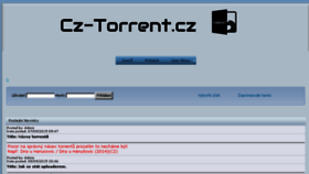 What Cz-torrent.cz website looked like in 2015 (8 years ago)