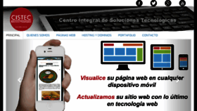 What Cistec.com.mx website looked like in 2015 (8 years ago)