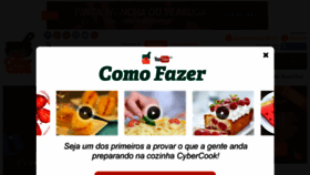 What Cybercook.com website looked like in 2015 (8 years ago)
