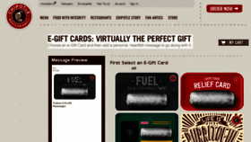 What Chipotlestore.wgiftcard.com website looked like in 2015 (8 years ago)
