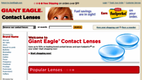 What Contacts.gianteagle.com website looked like in 2015 (8 years ago)