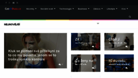 What Czechbuzz.cz website looked like in 2015 (11 years ago)