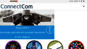 What Connectcom.com.br website looked like in 2015 (8 years ago)
