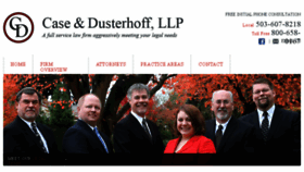 What Case-dusterhoff.com website looked like in 2015 (8 years ago)