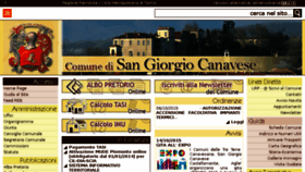 What Comunesangiorgio.it website looked like in 2015 (8 years ago)
