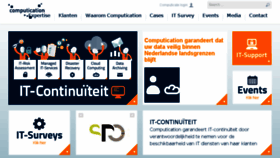 What Computication.nl website looked like in 2015 (8 years ago)