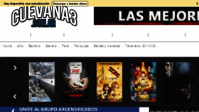 What Cuevana3.com.ar website looked like in 2015 (8 years ago)
