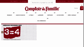 What Comptoir-de-famille.com website looked like in 2015 (8 years ago)