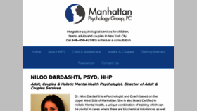 What Cbttherapistnyc.com website looked like in 2015 (8 years ago)