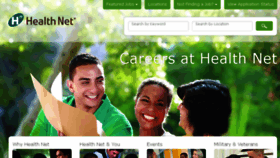 What Careersathealthnet.com website looked like in 2015 (8 years ago)