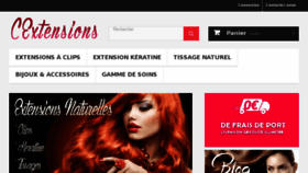 What Clips-extensions.com website looked like in 2015 (8 years ago)