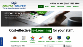 What Course-source.com website looked like in 2015 (8 years ago)