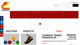 What Chimigraf.com website looked like in 2015 (8 years ago)