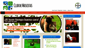 What Clubmascotas.cl website looked like in 2015 (8 years ago)