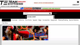 What Cheerleadingamerica.com website looked like in 2015 (8 years ago)