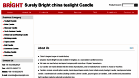 What China-candles.com website looked like in 2015 (8 years ago)