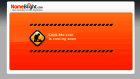 What Click-me.com website looked like in 2015 (9 years ago)